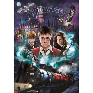 Harry Potter – Varázslóvilág puzzle 1000 db-os, Clementoni