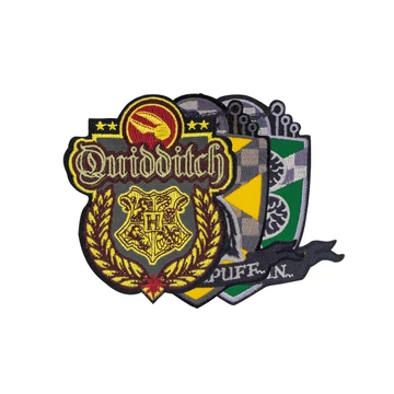 Harry Potter – Quidditch Hogwarts felvarrók (3 darabos készlet)