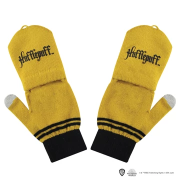 Harry Potter – Hufflepuff kesztyű (ujjatlan és egyujjas változat)