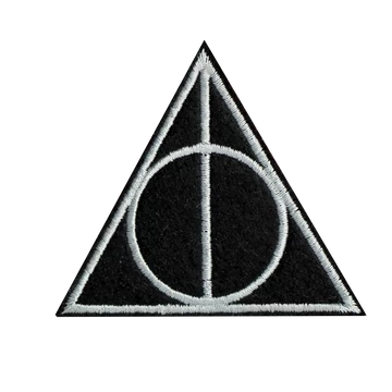 Harry Potter Házcímeres és Halál Ereklyéi Vasalt/Felvarrható 6 darabos Kitűző Szett