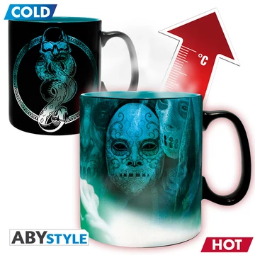 Harry Potter – Voldemort és a Halálfalók hőre változó bögre (460 ml)