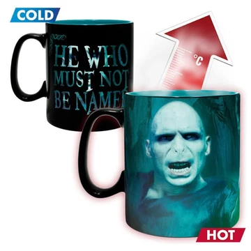 Harry Potter – Voldemort és a Halálfalók hőre változó bögre (460 ml)