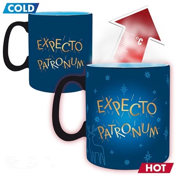 Harry Potter – Expecto Patronum hőre változó bögre (460 ml)