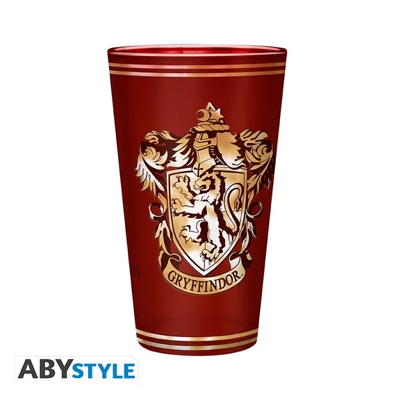 Harry Potter – Griffendél nagyméretű prémium pohár (400ml)