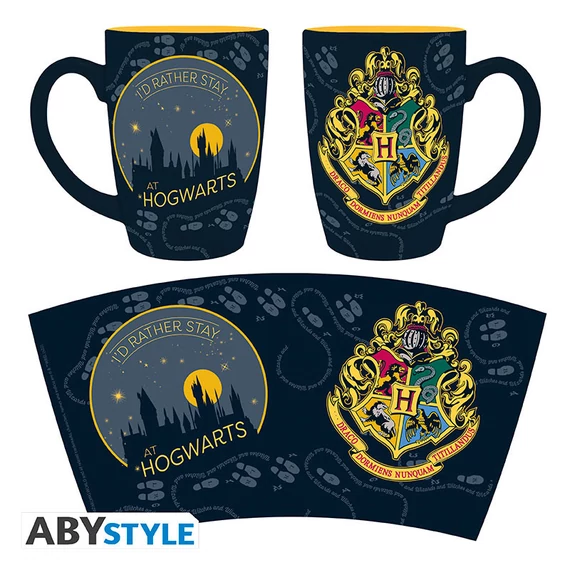 Harry Potter – Roxfort címeres bögre (400 ml)