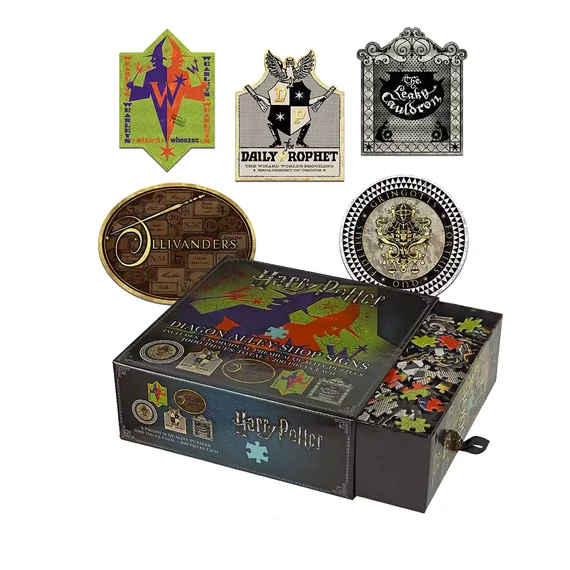 Harry Potter – Abszol úti bolttáblák puzzle szett (5 x 200 db)