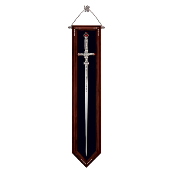 Harry Potter - Griffendél Godrik kard replika falitartóval (86 cm)