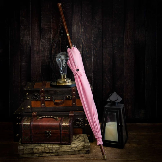 Harry Potter – Rubeus Hagrid rózsaszín esernyő pálca (78 cm)
