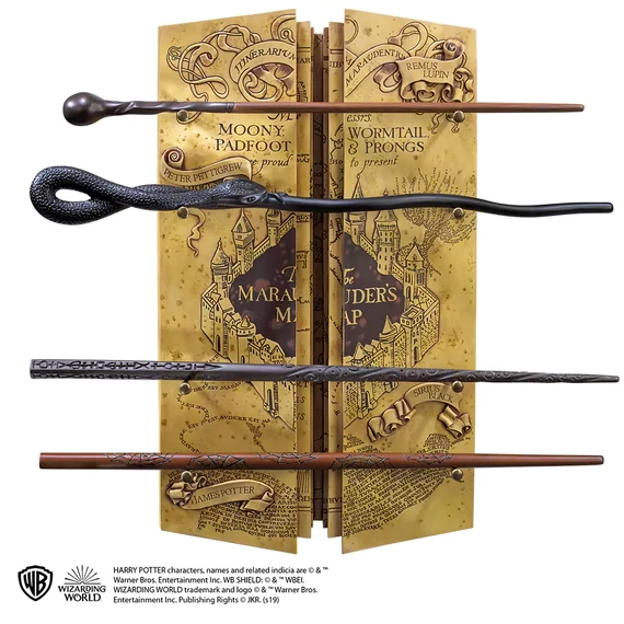 Harry Potter – Tekergők Térképe pálcagyűjtemény (38 x 21 cm)