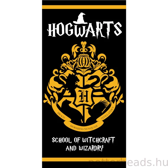 Harry Potter Hogwarts fürdőlepedő, strand törölköző 70x140cm (Fast Dry)