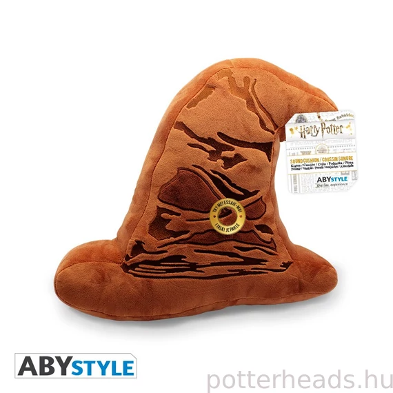 Harry Potter beszélő Teszlek Süveg párna