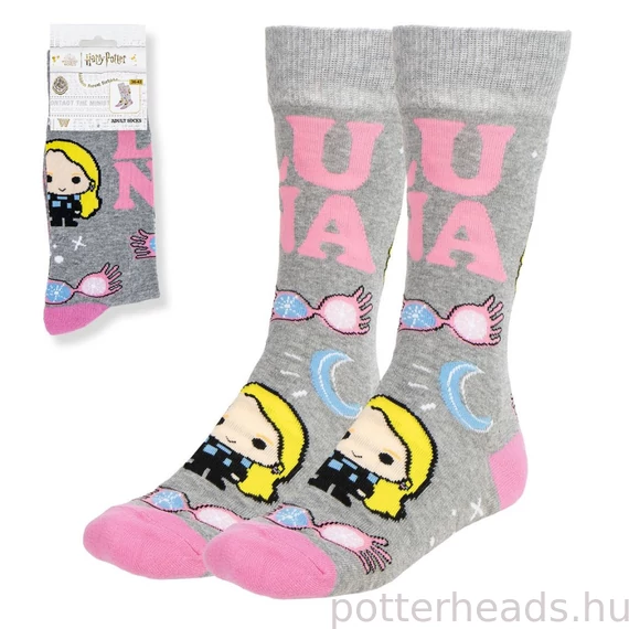 Luna Lovegood felnőtt hosszú szárú zokni 36/43