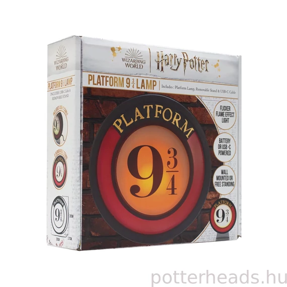 Harry Potter – 9 és 3/4. vágány LED hangulatlámpa