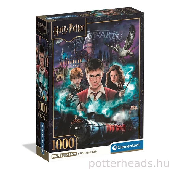 Harry Potter – Varázslóvilág puzzle 1000 db-os, Clementoni