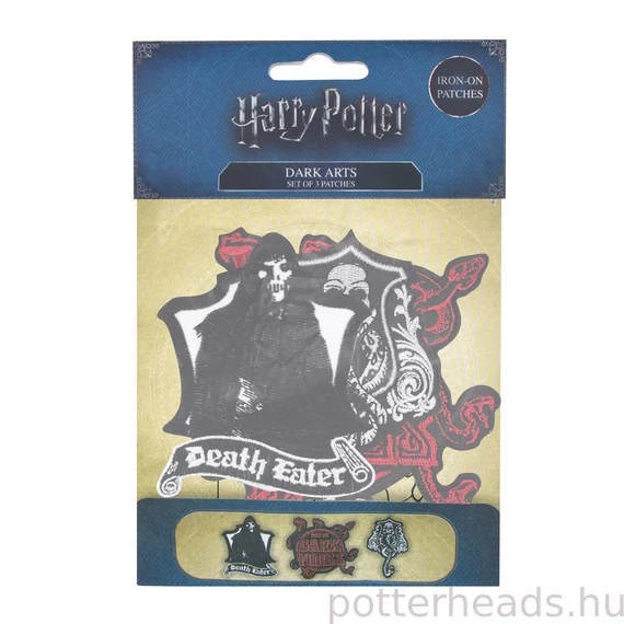 Harry Potter – Dark Arts Deluxe felvarrók (3 darabos készlet)