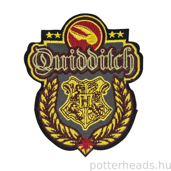Harry Potter – Quidditch Hogwarts felvarrók (3 darabos készlet)
