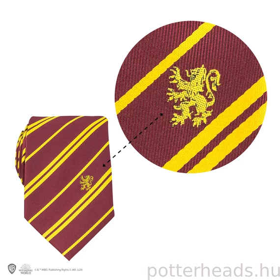 Griffendél Nyakkendő Deluxe Díszdobozos Kiadás – Harry Potter Ajándékszett