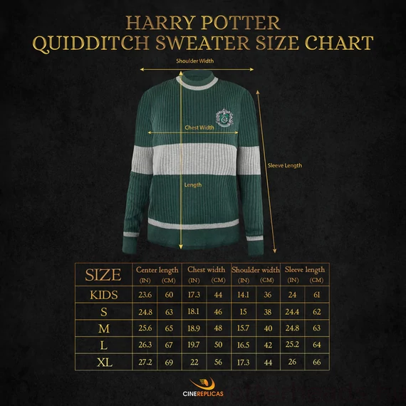 Mardekár Kviddics Pulóver – Hivatalos Harry Potter Kollekció