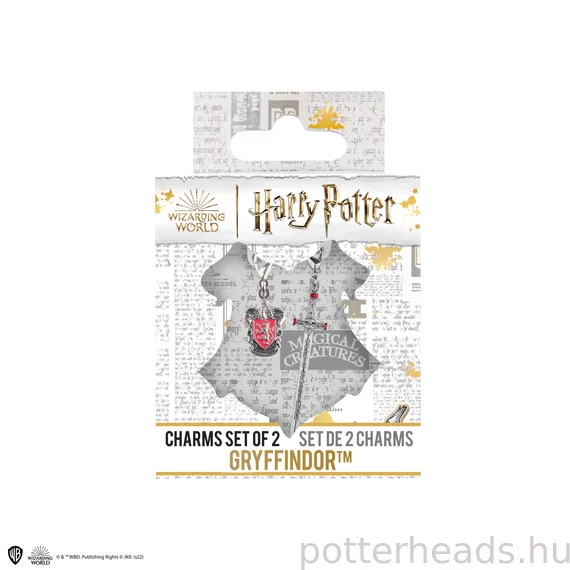 Harry Potter – Griffendél medál szett