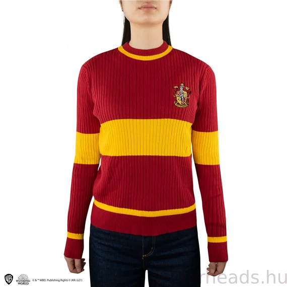 Griffendél Kviddics Pulóver – Hivatalos Harry Potter Kollekció