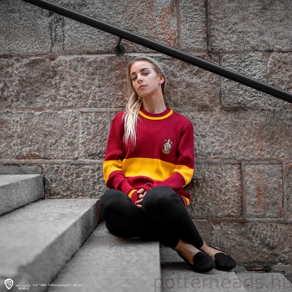 Griffendél Kviddics Pulóver – Hivatalos Harry Potter Kollekció