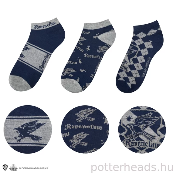 Hollóhát Bokazokni 3 Pár/Szett – Harry Potter Kollekció