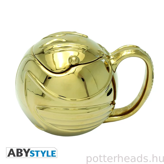 Harry Potter - Aranycikesz 3D bögre tetővel (450 ml)