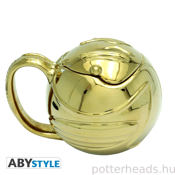Harry Potter - Aranycikesz 3D bögre tetővel (450 ml)