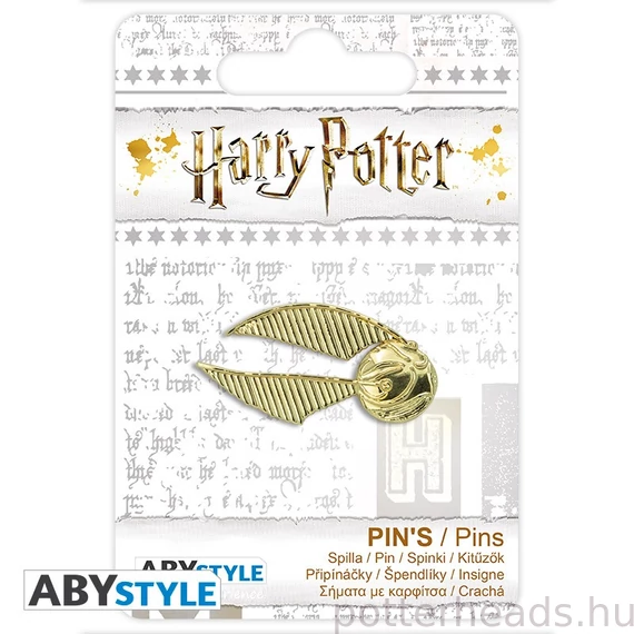 Harry Potter – Aranycikesz kitűző