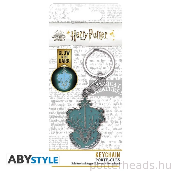 Harry Potter – Expecto Patronum világító fém kulcstartó
