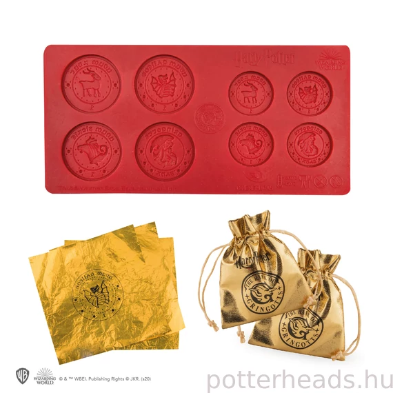 Gringotts Bank csokipénz öntőforma