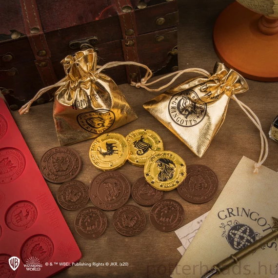 Gringotts Bank csokipénz öntőforma