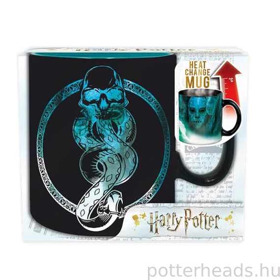 Harry Potter – Voldemort és a Halálfalók hőre változó bögre (460 ml)