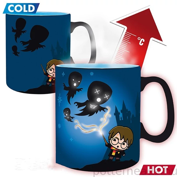 Harry Potter – Expecto Patronum hőre változó bögre (460 ml)
