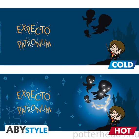 Harry Potter – Expecto Patronum hőre változó bögre (460 ml)