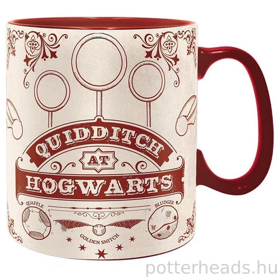 Harry Potter – Kviddics a Roxfortban bögre (460 ml)