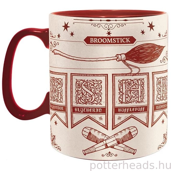 Harry Potter – Kviddics a Roxfortban bögre (460 ml)