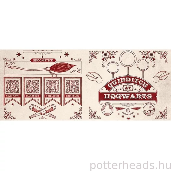 Harry Potter – Kviddics a Roxfortban bögre (460 ml)