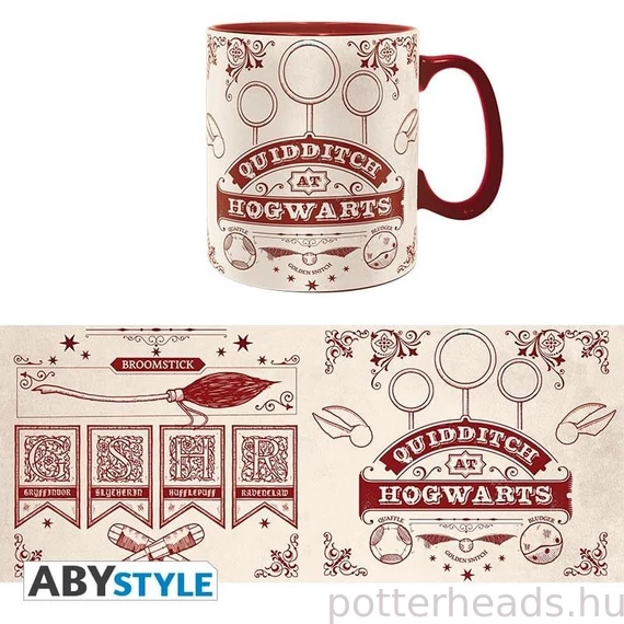 Harry Potter – Kviddics a Roxfortban bögre (460 ml)